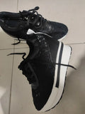 Joskaa 2024 New Women Platform Sneakers Black