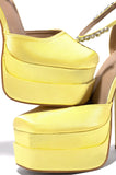 Joskaa 2024 New Elana Heel- Yellow