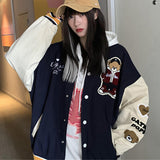 Joskaa Cute Student Retro Jacket