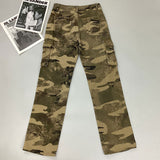 Joskaa Black Friday Sales Camouflage Trousers Cargo Pants Retro Jeans Women Pants Straight Korean Fashion Y2k Streetwear 2000S Clothes