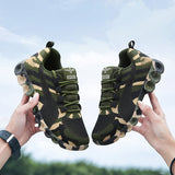 Joskaa  2024 New Camouflage Fashion Sneakers Women Breathable Casual Shoes Men Army Green Trainers Plus Size 34-44 Lover Shoes