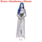 Halloween Joskaa Female Masquerade Cosplay Devil Costumes Corpse Ghost Bride Dress Clothes Halloween Women Scary Vampire Witch Cosplay Suits