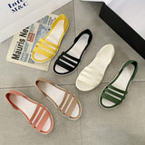 Women Summer Flat Sandals 2022 Open-Toed Slides Slippers Candy Color Casual Beach Outdoot Female Ladies Jelly Shoes