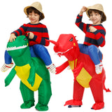 Halloween Joskaa Kids Adult Inflatable Dinosaur Clothes Birthday Party Cosplay Costumes Animal Child Halloween Costume Suit Anime Purim Dino Boys