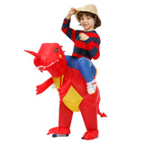 Halloween Joskaa Kids Adult Inflatable Dinosaur Clothes Birthday Party Cosplay Costumes Animal Child Halloween Costume Suit Anime Purim Dino Boys