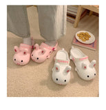 Joskaa 2024 Summer Women Slippers Lovely Cartoon Rabbit Hole Sandals Shoes Female Students Wear Anti-Skid Girls Sandals