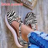 Joskaa Back to College丨Women Shoes Summer Pumps Chunky Mid Heels Plus Size Breathable Mesh Sneaker Wedges Shoes Female Mujer Sapato Feminino