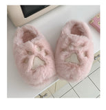 Joskaa 2024 Winter Women Slipper Cat Claw Cotton Home Slippers Warm And Non Slip Indoor Household Plush Slipper For Female