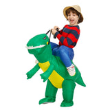 Halloween Joskaa Kids Adult Inflatable Dinosaur Clothes Birthday Party Cosplay Costumes Animal Child Halloween Costume Suit Anime Purim Dino Boys