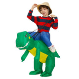 Halloween Joskaa Kids Adult Inflatable Dinosaur Clothes Birthday Party Cosplay Costumes Animal Child Halloween Costume Suit Anime Purim Dino Boys