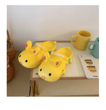 Joskaa 2024 Summer Women Slippers Lovely Cartoon Rabbit Hole Sandals Shoes Female Students Wear Anti-Skid Girls Sandals