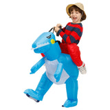 Halloween Joskaa Kids Adult Inflatable Dinosaur Clothes Birthday Party Cosplay Costumes Animal Child Halloween Costume Suit Anime Purim Dino Boys