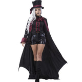 Halloween Joskaa Vampire Couple Costumes Demon Men's Bloody Handsome Costume Womens Steampunk Vampiress Uniforms Blood Countess