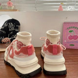 JOSKAA 2024 Love Heart Pink Sneakers SP17671