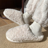 Joskaa Warm Winter Home Furry Slippers