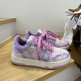 JOSKAA 2024 Purple Star Casual Sneakers