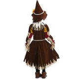 Halloween Joskaa Straw Doll Kids Drama Stage Performance Clothes Halloween Party Game Clothes Witch Children's Cosplay Costume Fancy Dress