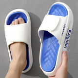 Joskaa Summer Men Outdoor Slippers Beach Slides Fashion Sandals Soft EVA Thick Anti-Slip Sole Man Shoes Bathroom Couples Women Slipper