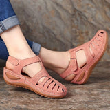 JOSKAA  Women Sandals New Summer Shoes Woman Plus Size 44 Heels Sandals For Wedges Chaussure Femme Casual Gladiator Sandalen Dames