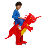 Halloween Joskaa Cosplay Adult Kids Alien Inflatable Dinosaur Costume Boys Girl Party Costume Funny Suit Anime Fancy Dress Halloween Costume