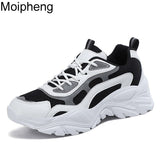 Joskaa  Sneakers Women Vulcanize Shoes New Female Black White Platform Thick Sole Running Casual Ladies Shoes Tenis Feminino