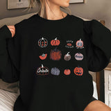 Joskaa Pumpkin Hoodies Halloween Hoodie Funny Sweatshirts Hoody Halloween Sweatshirt Pullover