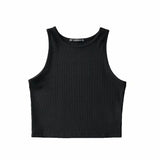 JOSKAA Fashion woman tops y2k style tank topJersey Tank Top