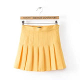 JOSKAA 2024 new 2014 Tumblr Aesthetic Womens Pastel Colors Pleated Tennis Skirt